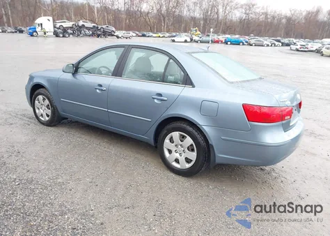 2010 Hyundai Sonata Gls z USA, uszkodzony, nr VIN 5NPET4AC8AH616563